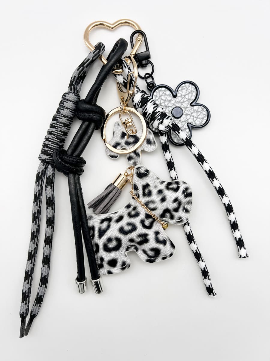 Taschenanhänger LEO DOG GREY