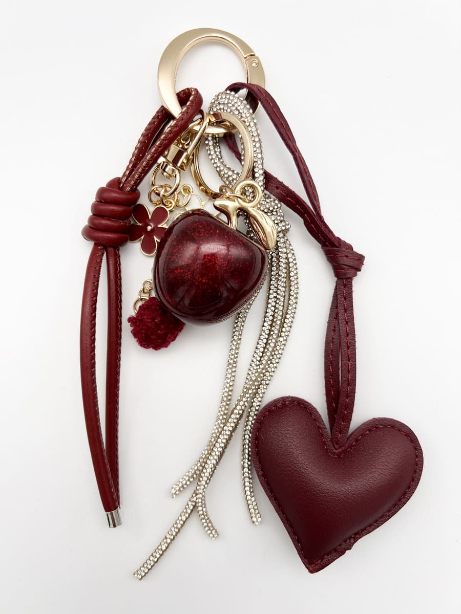 Taschenanhänger RUBY APPLE