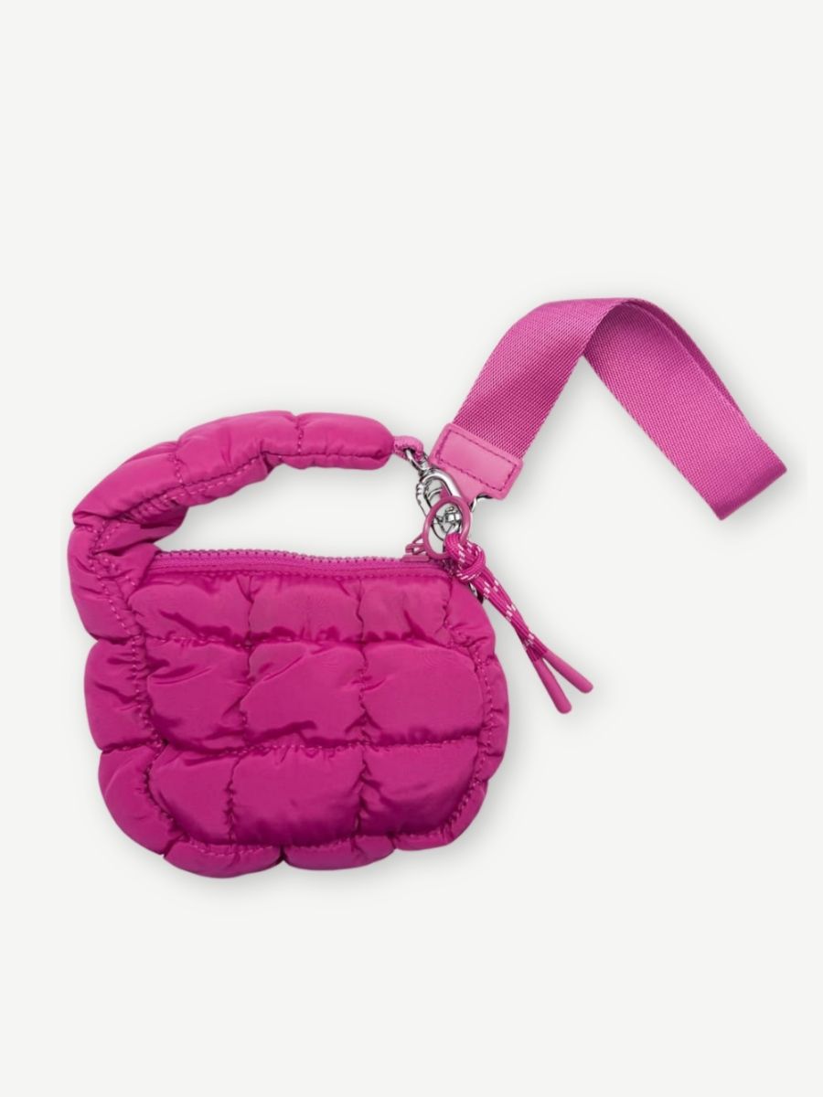 Micro Puffy Bag CLOUDY pink