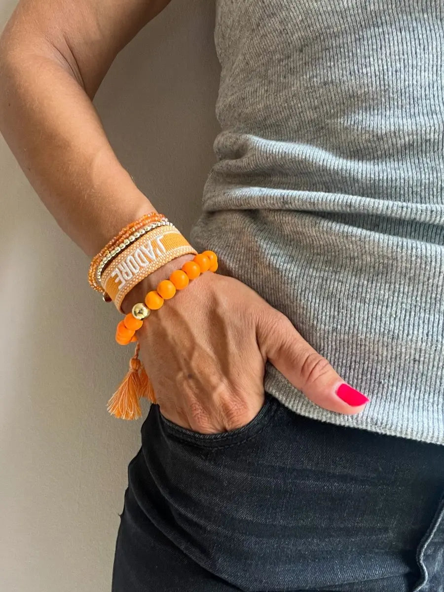 Armbandset orange